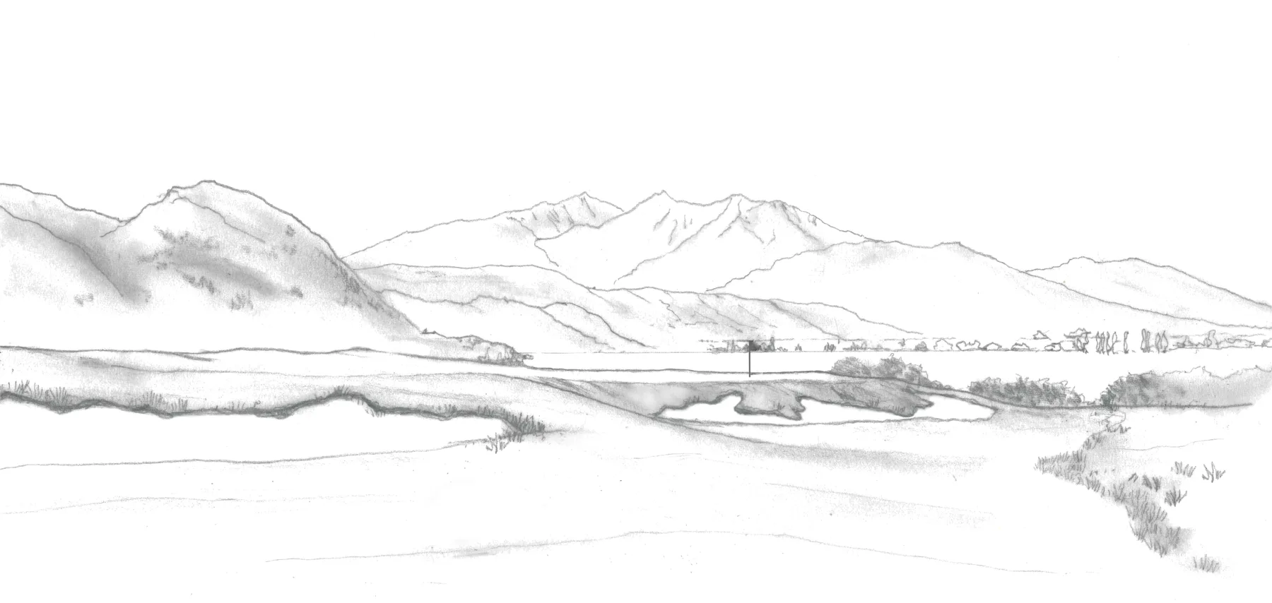 2nd Hole Sketch TG 1